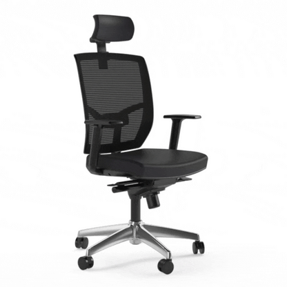 TC-223 Adjustable Office Task Chair (Leather)