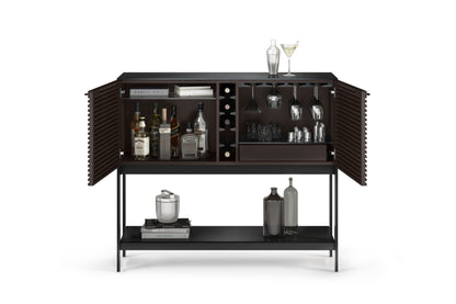 Corridor 5621 SV Modern Standing Home Bar Cabinet