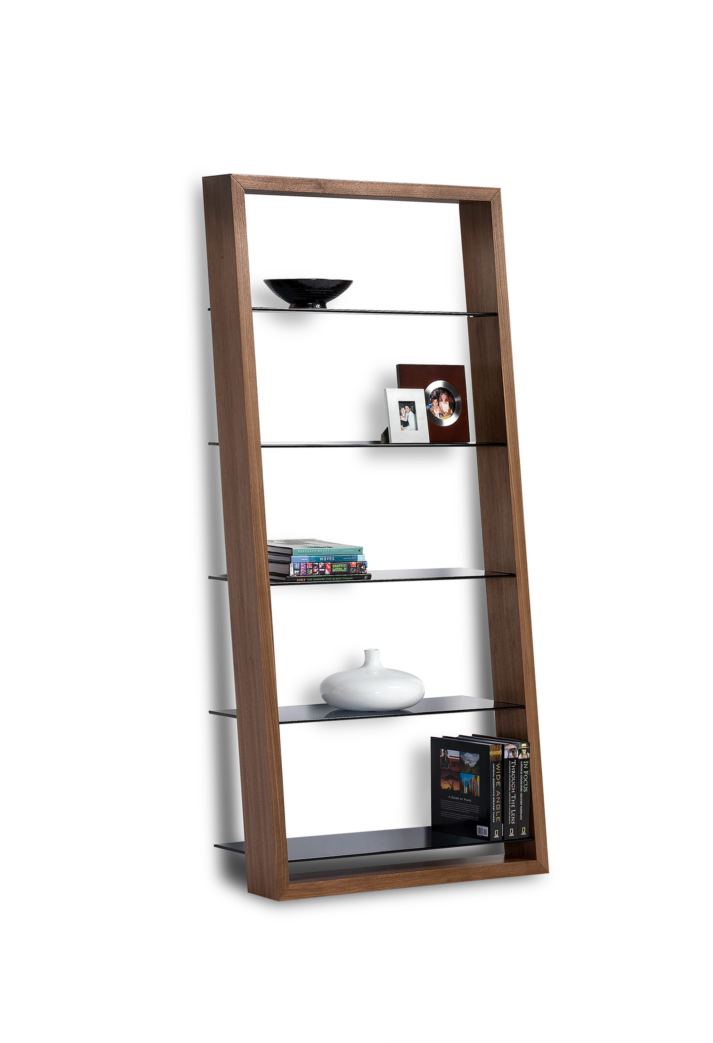 Eileen 5156 Modern Leaning Glass Shelf