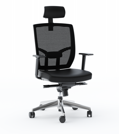 TC-223 Adjustable Office Task Chair (Leather)