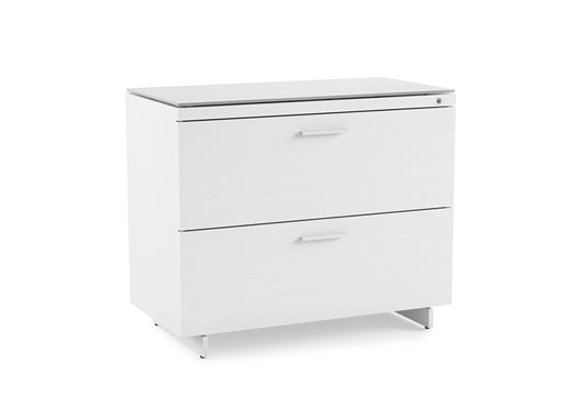 Centro 6416 White Lateral File Storage Office Cabinet